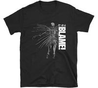 LEZHONGQIU Blame Universe Abara Manga Death Angel of Death Tsutomu Nihei Men's T-Shirt Unisex Black Men Tees S