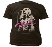 LEZHONGQIU Blondie Mic Men's T-Shirt Unisex Black Men Tees L