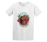 LEZHONGQIU Bojack Horseman TV Series Men's T-Shirt Unisex White Men Tees XXL