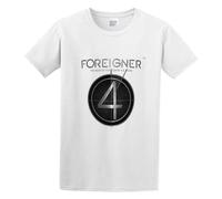 LEZHONGQIU Keep PaceForeigner The Best of Foreigner 4 More Men's T-Shirt Unisex White Men Tees S