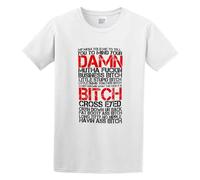 LEZHONGQIU Kevin Hart Teacher Rant White Seriously Men's T-Shirt Unisex White Men Tees XXL