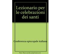 Lezionario per le celebrazioni dei santi