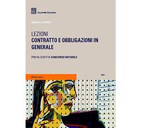 Lezioni contratto e obbligazioni in generale