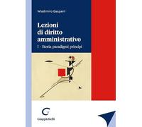 Lezioni di diritto amministrativo. Storia paradigmi principi (Vol. 1)