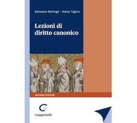 Libri Berlingo' Salvatore, Tigano Marta - Lezioni di diritto canonico In appendi