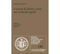 Lezioni di diritto civile sui contratti agrari