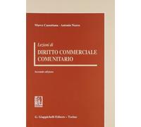 Lezioni di diritto commerciale comunitario