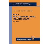 Lezioni di diritto dell'Unione Europea e relazioni familiari