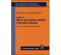 Lezioni di diritto dell'Unione Europea e relazioni familiari