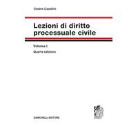 Lezioni di diritto processuale civile vol. 1 4 ed.