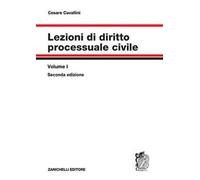 Lezioni di diritto processuale civile. Vol. 1: Parte generale e procedimento ordinario.