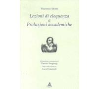 Lezioni di eloquenza e prolusioni accademiche