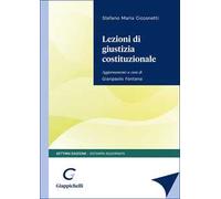 Lezioni di giustizia costituzionale