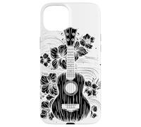 Lezioni di musica per ukulele a cartoni animati Custodia per iPhone 15 Plus