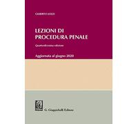 Lezioni di procedura penale