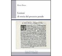 Lezioni di storia del processo penale