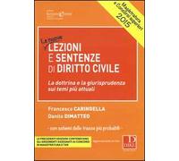 Lezioni e sentenze di diritto civile 2015. La dottrina e la giurisprudenza sui temi più attuali. Con aggiornamento online