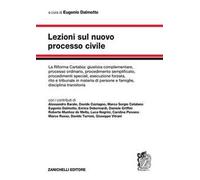 Lezioni sul nuovo processo civile. La Riforma Cartabia