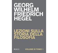 Lezioni sulla storia della filosofia. Vol. 31