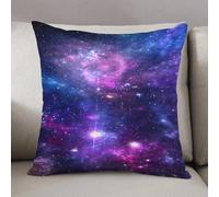 LEZUAHSH Federe per Cuscini,Cuscini Divano Fodera per Cuscino Camera da Letto Decorazione per Interni 50x50cm Cuscino,Piccola parte di un campo stellare infinito nello spazio dell'Universo. Ele