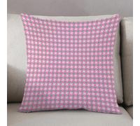 LEZUAHSH Federe per Cuscini,Cuscini Divano Fodera per Cuscino Camera da Letto Decorazione per Interni 50x50cm Cuscino,Motivi floreali, floreali di primavera nel modello di cadena bianca e verde