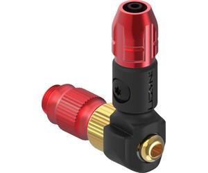 Lezyne ABS-1 Pro HP Pompa Mandrino Testa Rosso