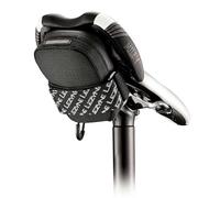 Lezyne Road Caddy Single Strap Mount Zip In Half Opening Tool Saddle Bag Nero
