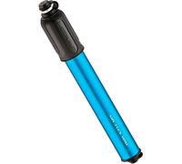 Pompa a Mano Lezyne CNC Drive HV Media Blu - Compatta, Leggera e ad Alto Volume con Cilindro in Alluminio