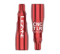 Lezyne - CNC TLR Valve Caps Only (Pair) - Red