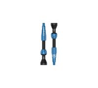 Lezyne - CNC TLR Valves (Pair) 44mm - Blue