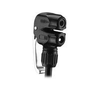 LEZYNE Dual Valve Alternative Bicycle Pump Head, Presta, Schrader, and Dunlop Compatible, for High-Pressure Tyre Floor Pumps