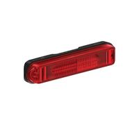 Lezyne Rack Pro E40 Stvzo Rear Light Rosso 40 Lumens Black / Red