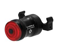 Lezyne Saddle Ai Alert 250 Rear Light Argento 250 Lumens Red / Black