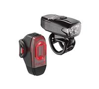 LEZYNE KTV - Coppia di luci per Bicicletta/MTB LED Ricaricabili USB, Unisex, da Adulto