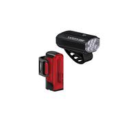 Lezyne Lite Drive 1200+/Strip Pro400+ nero