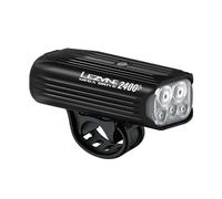 Lezyne Mega Drive 2400 + LED Anteriore Fanale Luce Bicicletta Nero 2400 Lumen