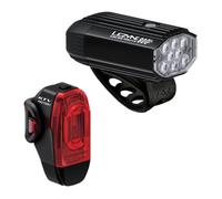 Lezyne Micro Drive 800 + LED Fanale Luce Bicicletta & Ktv Pro + Faro Posteriore
