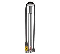 Pompa per bicicletta Lezyne Micro Floor Drive HP ABS 160psi argento (300 mm)