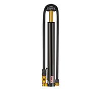 Lezyne Micro Floor Drive HV Mano Pompa No Calibro - Nero Lucido - 1 MP MFDR
