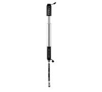 Lezyne Mini Pompa Pressure Drive-s Full Cnc Machined 120 Psi 170 Mm Long Black / Hi Gloss