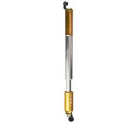 LEZYNE Pompa a mano per pneumatici per bicicletta, ad alta pressione 120 psi, Presta e Schrader, tubo flessibile ABS, pompa compatta per bici