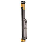 Lezyne Shock Digital Drive Floor Pump Argento 350 Psi Black / Gold
