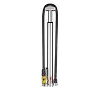 Pompa per bicicletta Lezyne Micro Floor Drive HP ABS 160psi argento (300 mm)