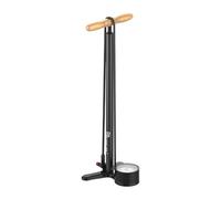 LEZYNE Pompa per bicicletta CLIK Floor Drive - Pompa da pavimento professionale di alta qualità con Chuck Pro in ABS | Costruzione in acciaio e alluminio con manometro analogico da 3,5" e manico in