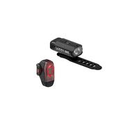 LEZYNE Set di illuminazione per bici Hecto Drive 500XL / KTV+ nero