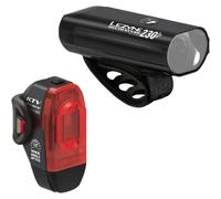 Lezyne Set Luci Led Hecto 230+ StVZO / Ktv StVZO