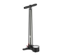 LEZYNE Sport Floor Drive 3,5 Pompa da terra per bicicletta ad alta pressione con display analogico da 8,9 cm - Pompa ad aria per pneumatici da corsa / bici da corsa - ABS-1 Pro Chuck adatta per