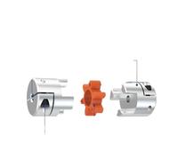 LF Tre Mascelle D40L78 Accoppiatore Alluminio Plum Giunto for Albero Flessibile Connettore Motore Passo-passo CNC 8/10/12/12.7/14/16/20/22mm(8mmx8mm)