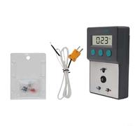 LF191AD - Termometro a punta per saldatore, con 10 sensori di tipo K, tester digitale da 0 a 800 °C per saldatura, tenuta massima e (190D)