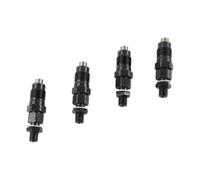 LFAMZO 4 pezzi iniettori di carburante compatibili for Isuzu 4JG2 8-97140624-0 105007-1240 valvola di controllo iniettori di carburante di ricambio for autoveicoli ricambi for automobili
